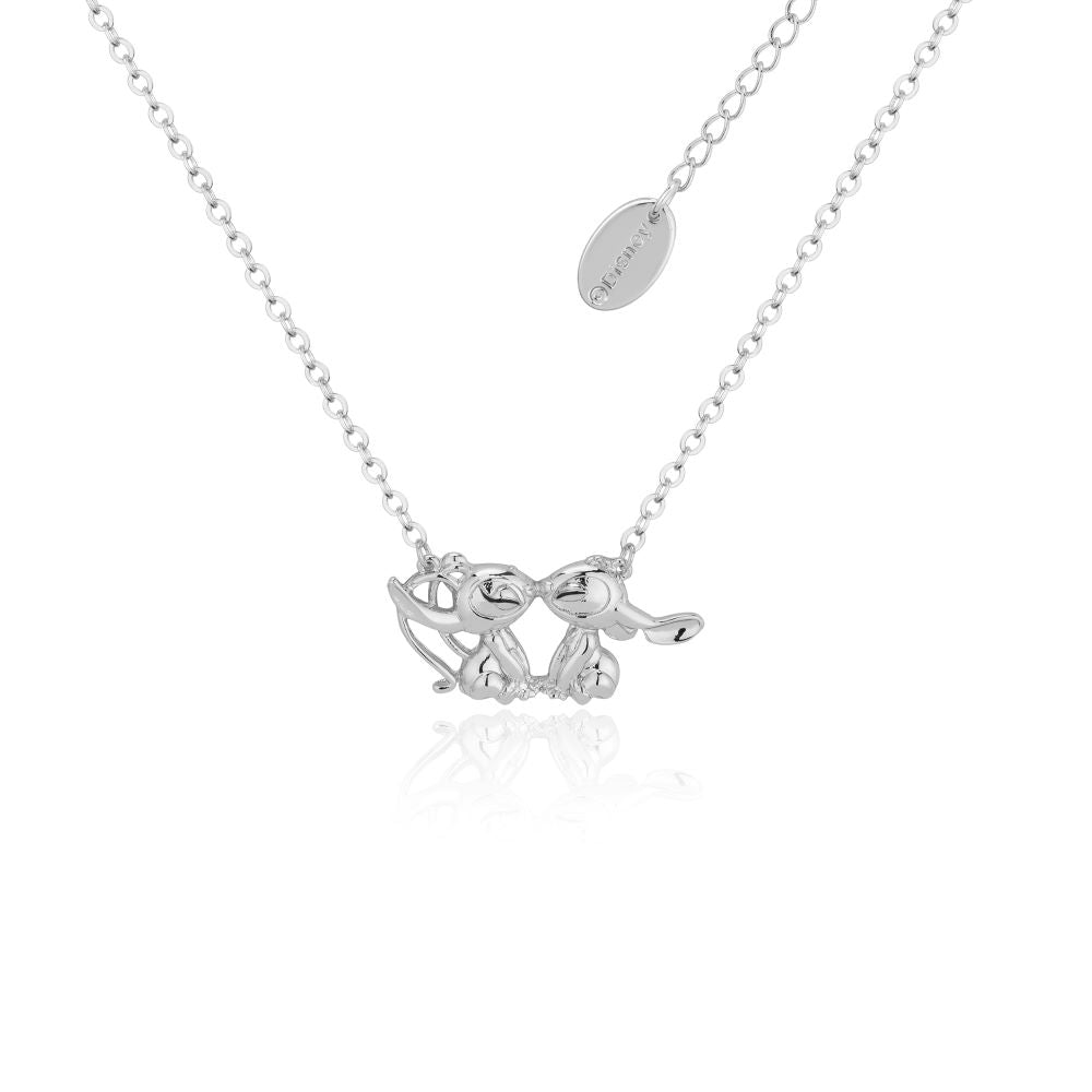 Disney-lilo-stitch-angel-kissing-white-gold-necklace-couture-kingdom-DSN1136