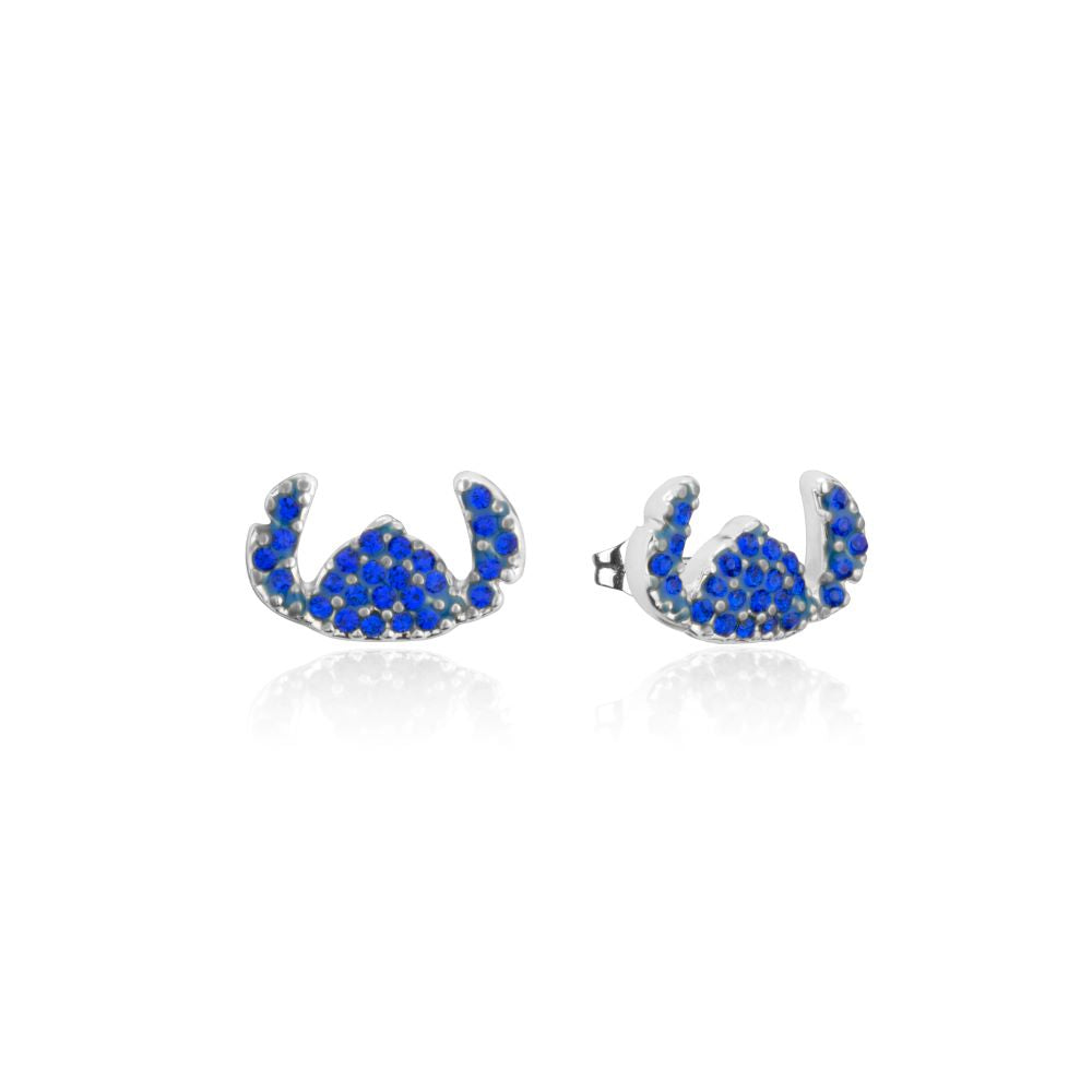 Disney Lilo and Stitch Crystal Silhouette Stud Earrings