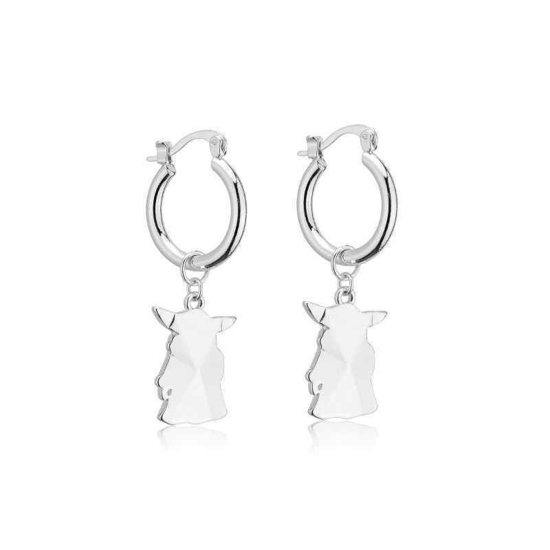 Disney_100_Star_Wars_Mandalorian_Grogu_Facet_Charm_Hoop_Earrings_White_Gold_Jewellery_Couture_Kingdom_SWE029