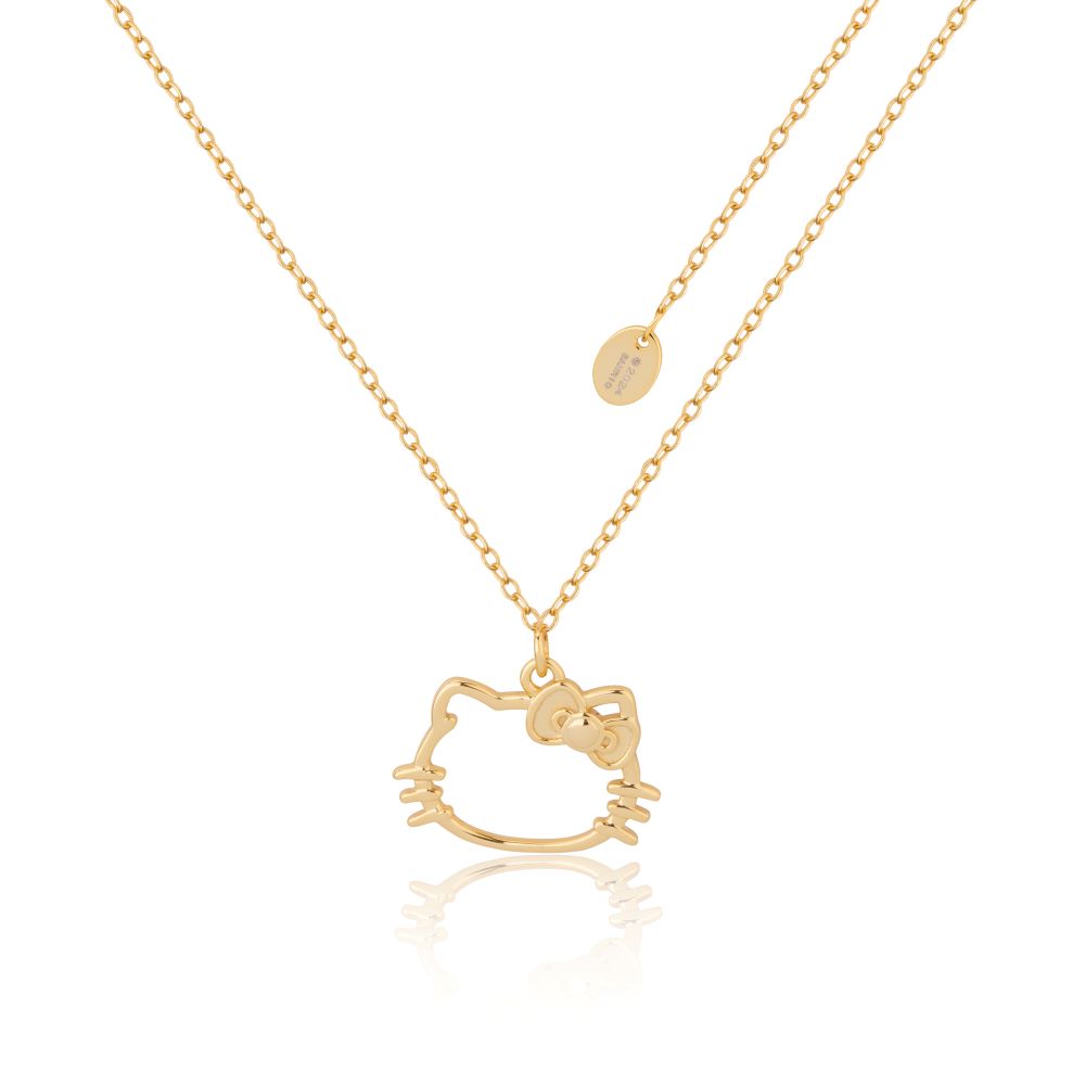 Sanrio-Hello-Kitty-Sterling-Silver-Yellow-Gold-Necklace-Luxe-Fine-Jewellery-Couture-Kingdom-HSN008