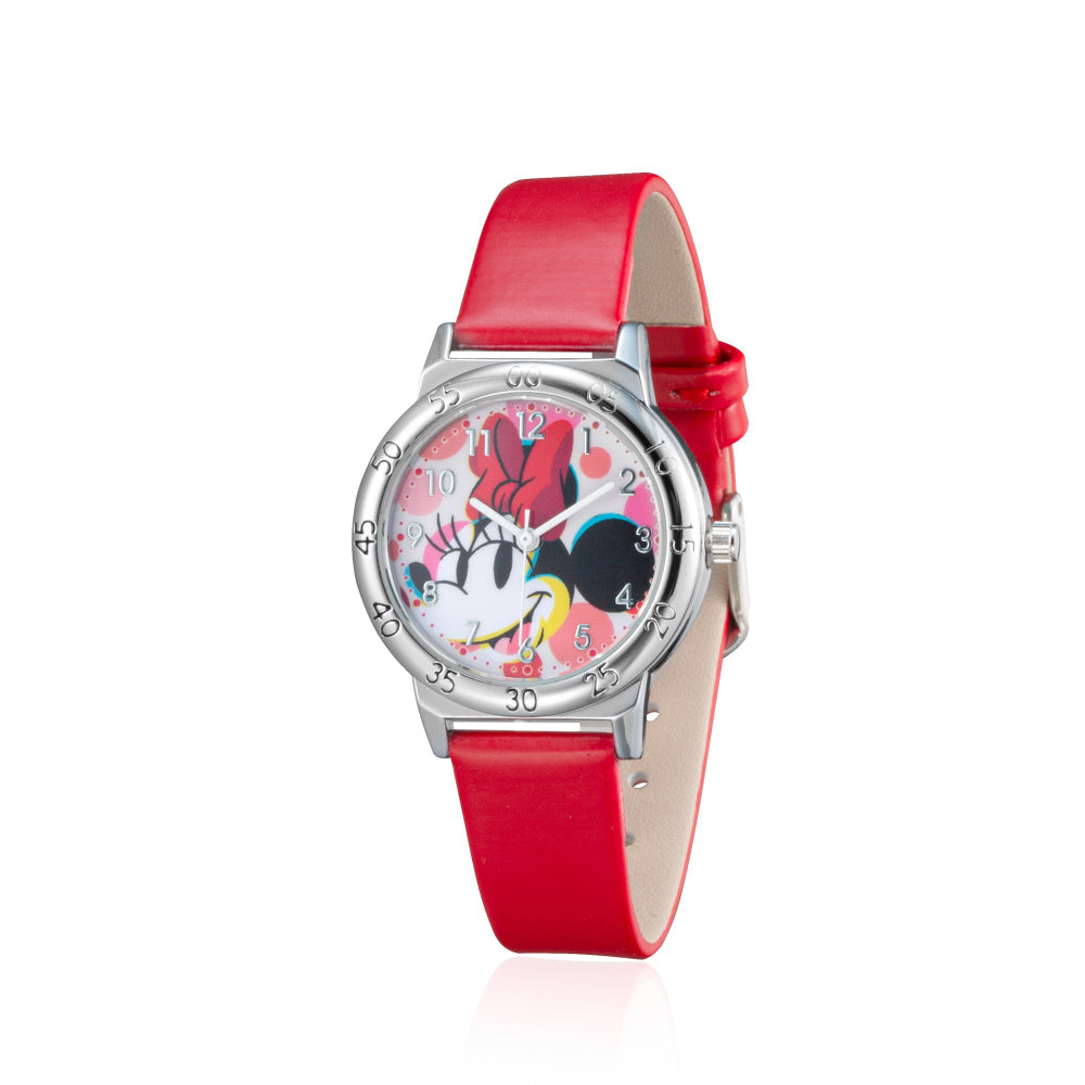 Time-Teacher-Watch-Kids-accessories-Disney-Minnie-Mouse-Couture-Kingdom-SPW044