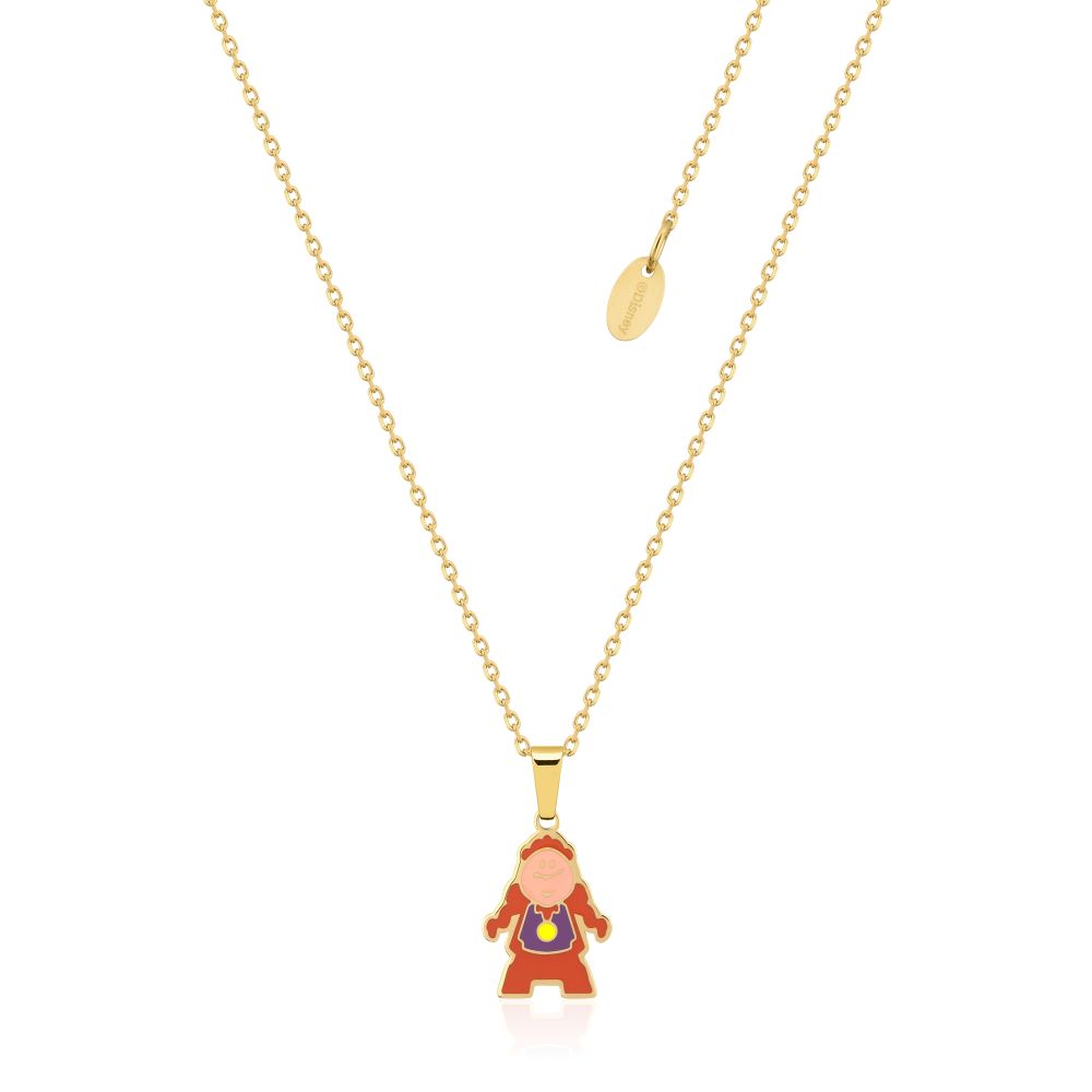 Disney_Beauty_and_the_Beast_Cogsworth_Stainless_Steel_ellow_Gold_Couture_Kingdom_Dainty_Necklace_SPN144G
