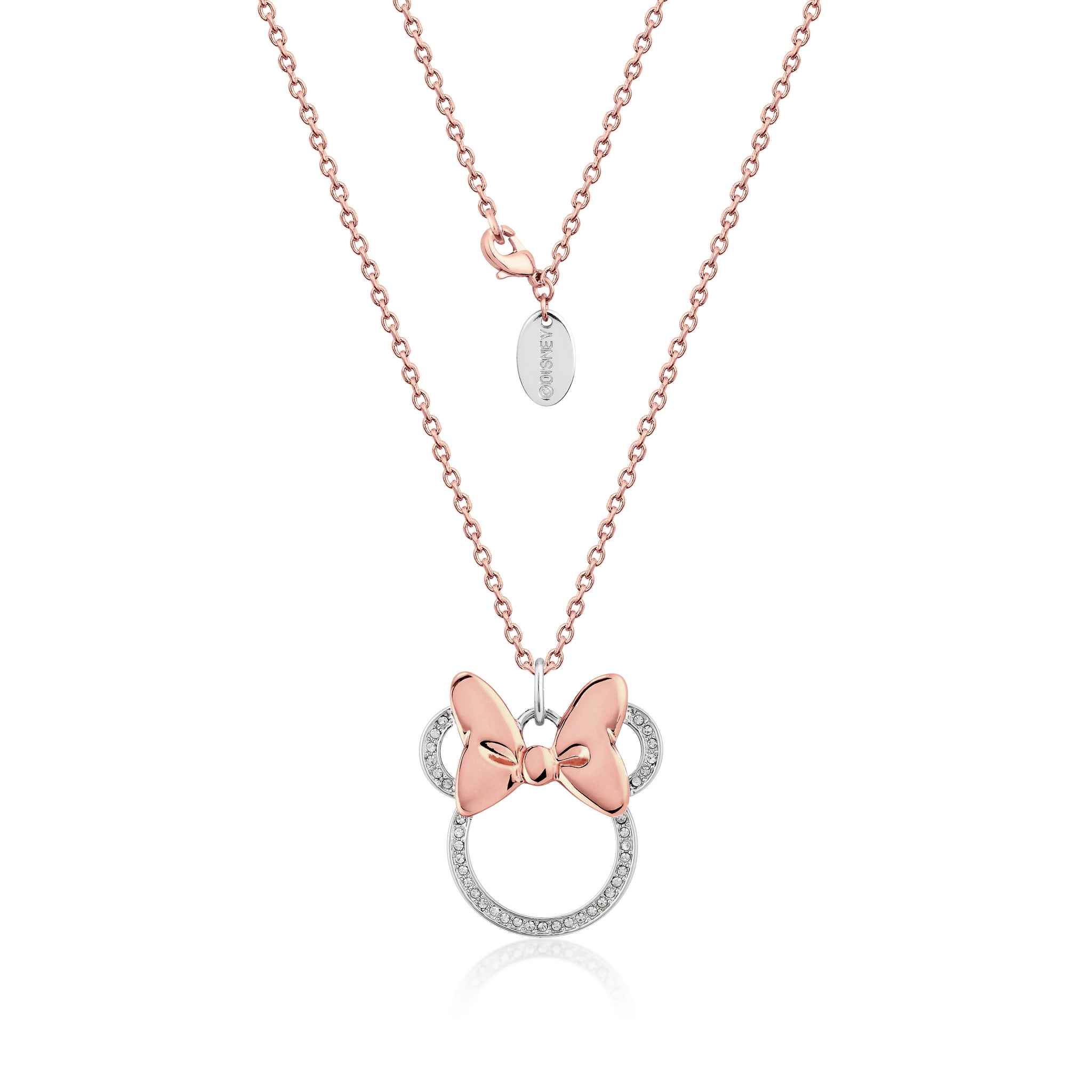 Minnie Mouse Bow Necklace