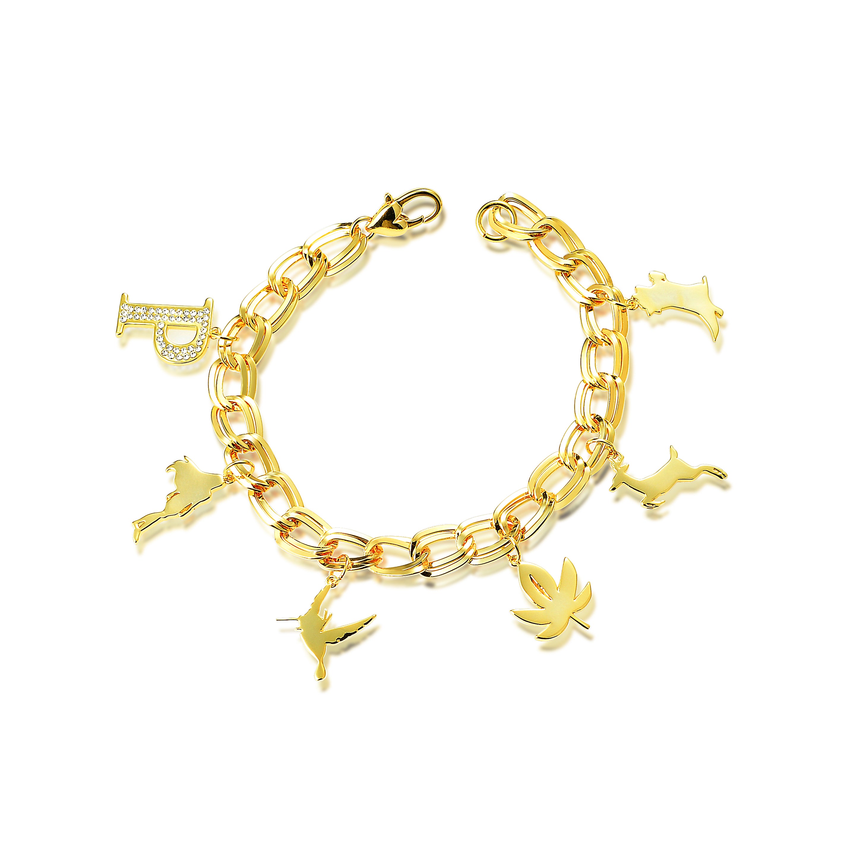 Disney Princess Pocahontas Charm Bracelet - Disney Jewellery