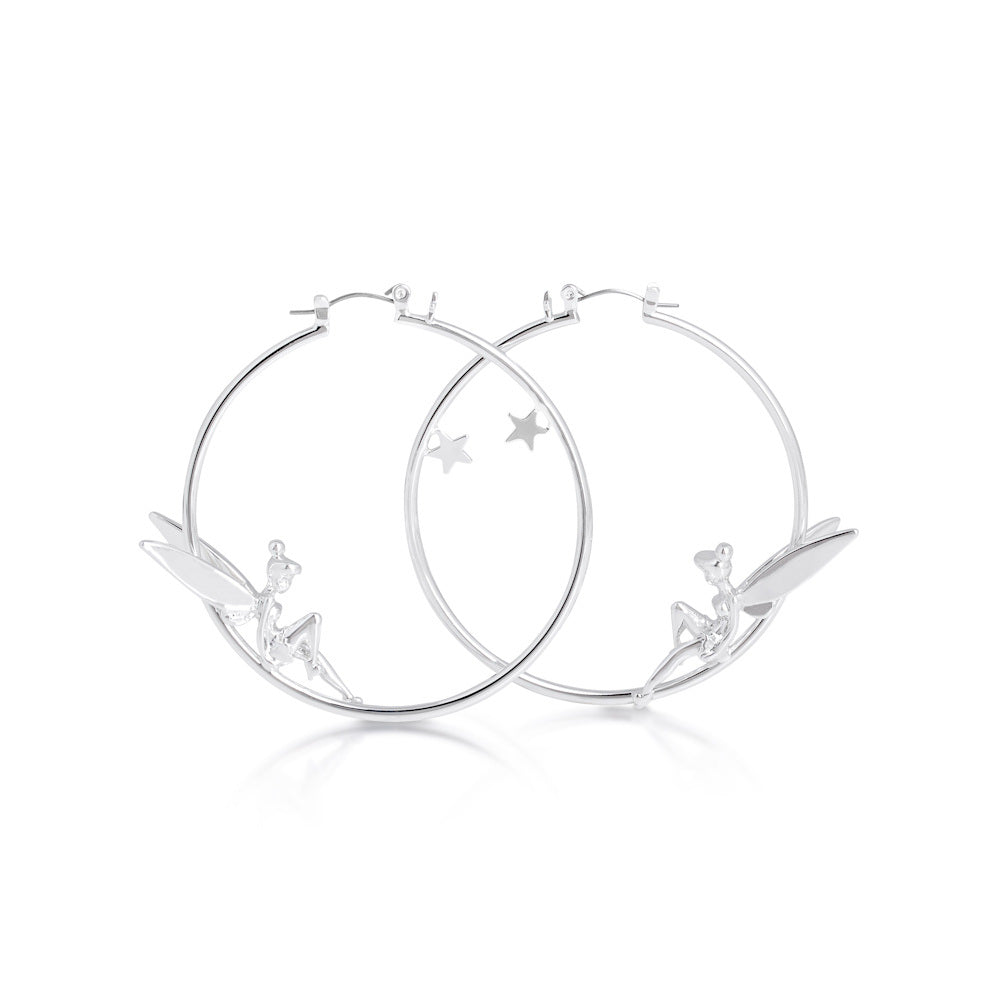 Disney_Tinker_Bell_Hoop_Earrings_White_Gold_Couture_Kingdom_DYE461