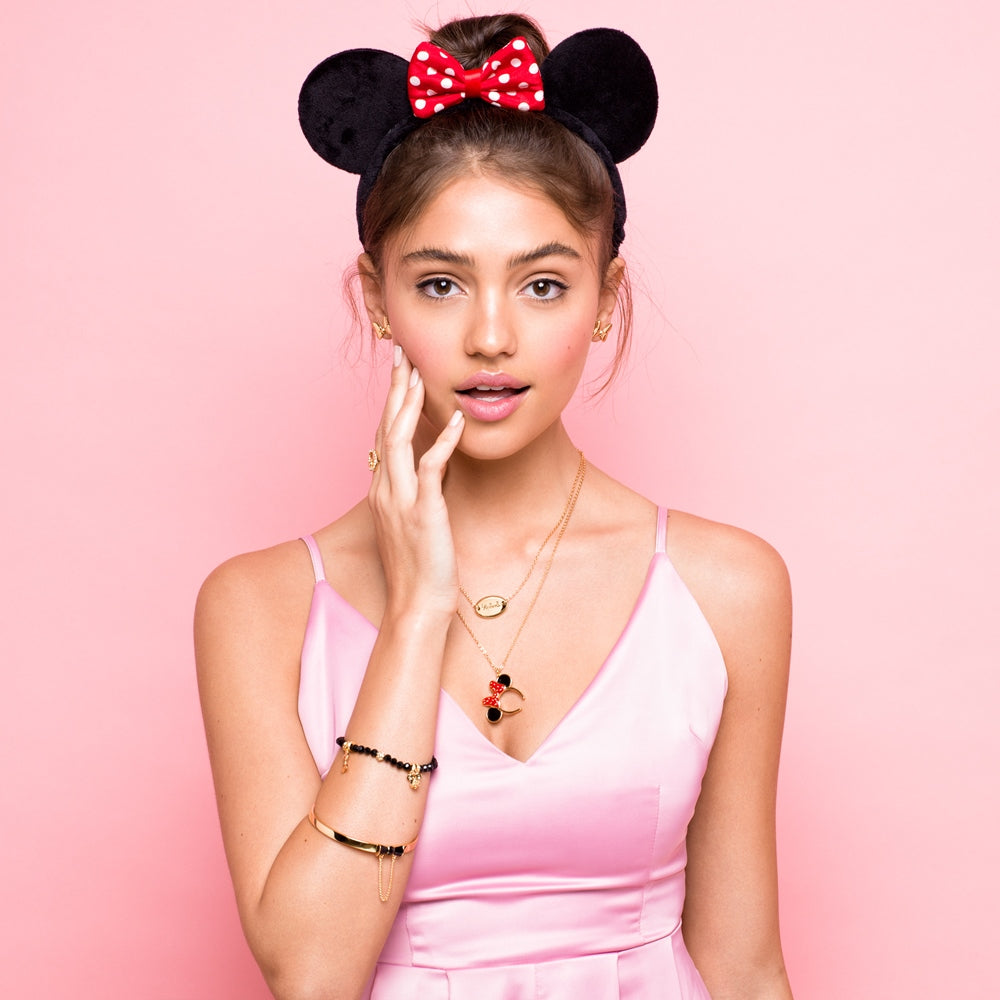 Disney Minnie Mouse Ears Necklace