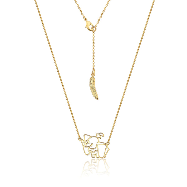 Disney shop dumbo necklace