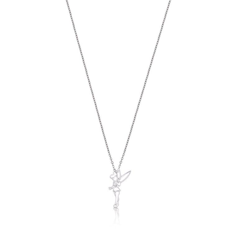 Disney-Fairies-Tinker-Bell-Couture-Kingdom-Kids-white-gold-Necklace-DSC018