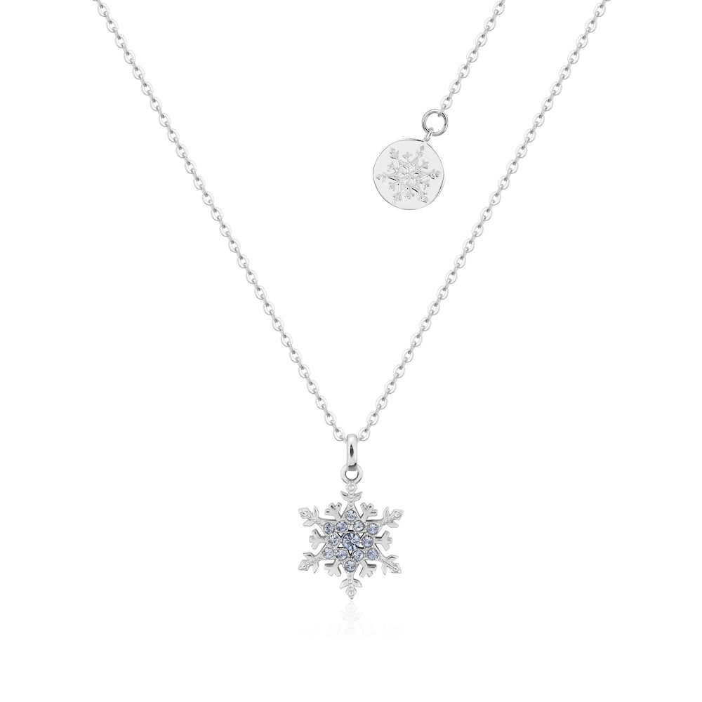 Disney-Frozen-Elsa-Crystal-Snowflake-Necklace-Sterling-Silver-Couture-Kingdom-SSDFN013