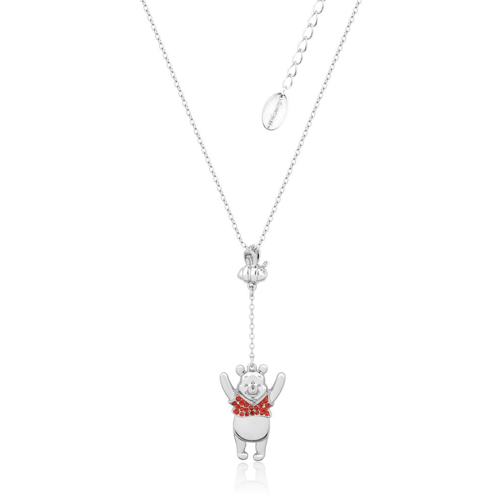 Disney_Couture_Kingdom_Winnie_Pooh_Honey_Bee_Necklace_White_Gold_DSN1083