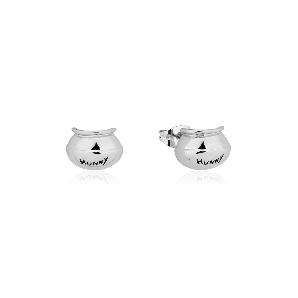 Disney_Couture_Kingdom_Winnie_Pooh_Honey_Pot_White_Gold_Stud_Earrings_DSE1083