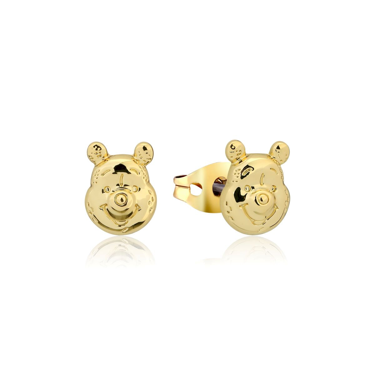 Disney_Couture_Kingdom_Winnie_The_Pooh_Yellow_Gold_Stud_Earrings_DYE1020