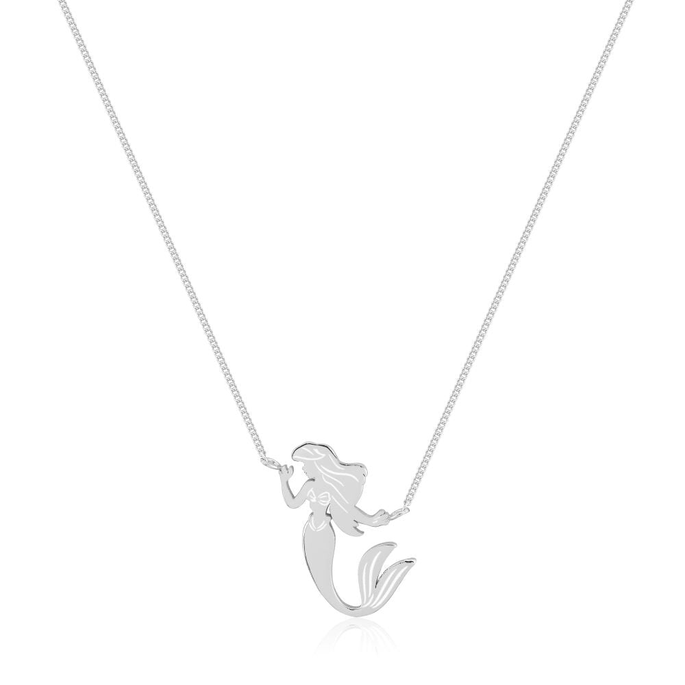 Disney_Princess_Ariel_Little_Mermaid_Delicate_Necklace_Sterling_Silver_Couture_Kingdom_SSSDN030