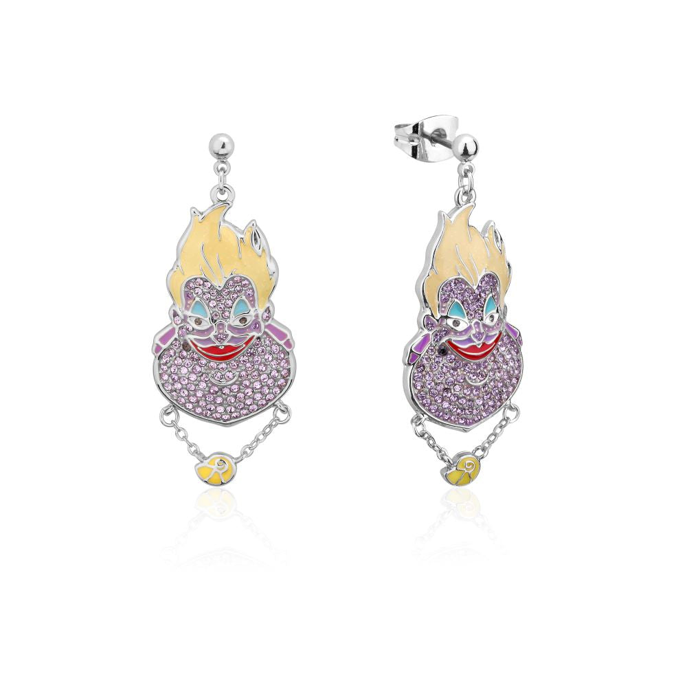 Disney_Villains_Ursula_Little_mermaid_Crystal_Drop_Earings_White_Gold_Couture_Kingdom_DSE1094